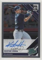 Keston Hiura #KH Baseball Cards 2019 Panini Donruss Optic Rated Prospects Signatures Prices