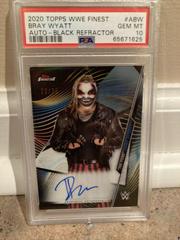 The Fiend' Bray Wyatt [Black] #A-BW Wrestling Cards 2020 Topps WWE Finest Autographs Prices
