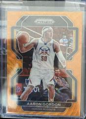 Aaron Gordon [Orange Wave] #217 Basketball Cards 2021 Panini Prizm Prices