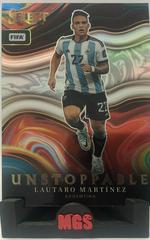 Lautaro Martinez [Peacock] #1 Soccer Cards 2022 Panini Select FIFA Unstoppable Prices