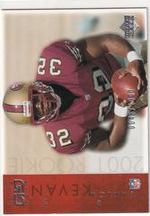 Kevan Barlow [Rookie Jersey] #100 Football Cards 2001 Upper Deck Game Gear Prices