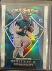 Travis Etienne Jr. [Green] #CR29 Football Cards 2021 Panini Rookies and Stars Crusade Prices