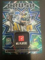 Aaron Donald [Marble Neon] #14 Football Cards 2023 Panini Spectra Crush Prices
