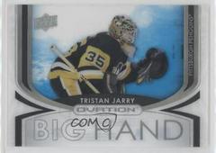 Tristan Jarry Hockey Cards 2021 Upper Deck Ovation Big Hand Prices