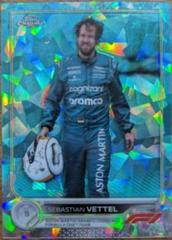 Sebastian Vettel [Sapphire Aqua] #10 Racing Cards 2022 Topps Chrome Formula 1 Prices