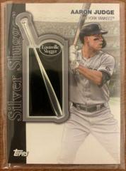 Aaron Judge #SSA-AJ Baseball Cards 2022 Topps Silver Slugger Award Patches Prices