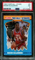 Akeem Olajuwon Basketball Cards 1990 Fleer All Stars Prices