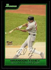 Brandon Fahey Baseball Cards 2006 Bowman Draft Picks Prices