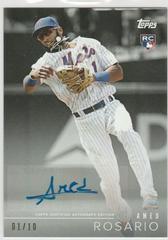 Amed Rosario [Autograph Full Player] Baseball Cards 2018 Topps on Demand Black & White Prices