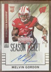 Melvin Gordon [Section Autograph Bowl Ticket] Football Cards 2015 Panini Contenders Draft Picks Prices