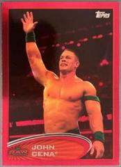 John Cena [Red] Wrestling Cards 2012 Topps WWE Prices