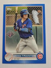 James Triantos [Blue] #PD-1 Baseball Cards 2022 Topps Pro Debut Prices