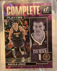 Nikola Jokic [Purple Laser] #6 Basketball Cards 2022 Panini Donruss Complete Players Prices