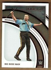 Big Boss Man [Red] #68 Wrestling Cards 2022 Panini Immaculate WWE Prices