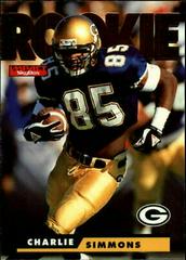 Charlie Simmons #195 Football Cards 1995 Skybox Impact Prices