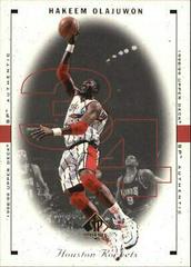 Hakeem Olajuwon #36 Basketball Cards 1998 SP Authentic Prices