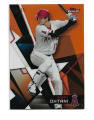 Shohei Ohtani [Orange Refractor] Baseball Cards 2018 Topps Finest Prices