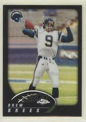 Drew Brees [Black Refractor] #48 Football Cards 2002 Topps Chrome Prices