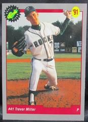 Trevor Miller #37 Baseball Cards 1991 Classic Draft Picks Prices