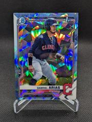 Gabriel Arias [Aqua Refractor] #BCP-89 Baseball Cards 2021 Bowman Sapphire Prices