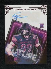 Cameron Thomas Football Cards 2022 Panini Elements Future Signs Autographs Prices
