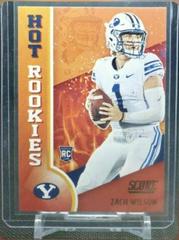 Zach Wilson #HR8 Football Cards 2021 Panini Score Hot Rookies Prices