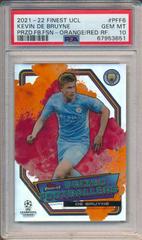 Kevin De Bruyne [Red] #PF-6 Soccer Cards 2021 Topps Finest UEFA Champions League Prized Footballers Prices