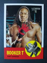 Booker T Wrestling Cards 2006 Topps Heritage II WWE Prices