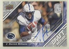 Derrick Williams [Autograph] #31 Football Cards 2009 Upper Deck Draft Edition Prices