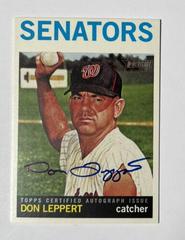 Don Leppert #DL Baseball Cards 2013 Topps Heritage Real One Autographs Prices