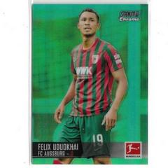 Felix Uduokhai [Aqua Refractor] #1 Soccer Cards 2021 Stadium Club Chrome Bundesliga Prices