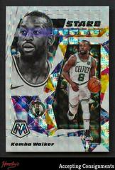 Kemba Walker [White Mosaic] Basketball Cards 2019 Panini Mosaic Stare Masters Prices