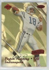 Peyton Manning [HoloSilver] #87 Football Cards 1999 Collector's Edge Masters Prices