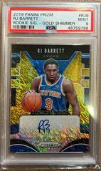 RJ Barrett [Gold Shimmer] Basketball Cards 2019 Panini Prizm Rookie Signatures Prices