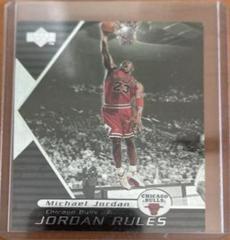 Michael Jordan #J7 Basketball Cards 1998 Upper Deck Ovation Jordan Rules Prices