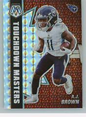 A. J. Brown #TM-10 Football Cards 2021 Panini Mosaic Touchdown Masters Prices