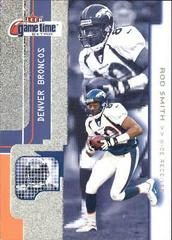 Rod Smith [Extra] #23 Football Cards 2001 Fleer Game Time Prices