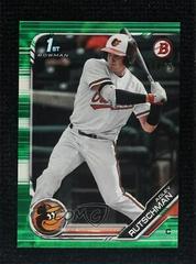 Adley Rutschman [Green] #BD-1 Baseball Cards 2019 Bowman Draft Prices