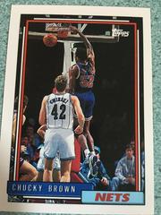 Chicly Brown #263 Basketball Cards 1992 Topps Prices