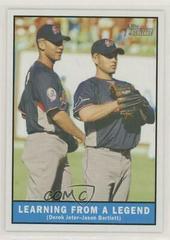 Derek Jeter, Jason Bartlett Baseball Cards 2010 Topps Heritage Prices