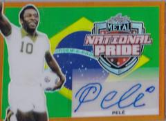 Pele #NP-P1 Soccer Cards 2022 Leaf Metal National Pride Autographs Prices