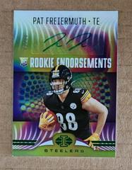 Pat Freiermuth [Green] #RE-32 Football Cards 2021 Panini Illusions Rookie Endorsements Autographs Prices