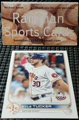 Kyle Tucker Baseball Cards 2022 Topps Opening Day Prices