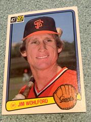 Jim Wohlford #524 Baseball Cards 1983 Donruss Prices