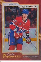Juraj Slafkovsky [Diamond Rainbow] #P-4 Hockey Cards 2023 O-Pee-Chee Premier Prices