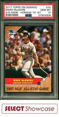 Mark McGwire #24 Baseball Cards 2017 Topps on Demand All Star Game Homage to '87 Prices
