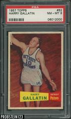 Harry Gallatin Basketball Cards 1957 Topps Prices