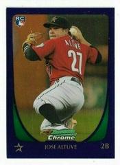 Jose Altuve [Purple Refractor] Baseball Cards 2011 Bowman Chrome Draft Prices