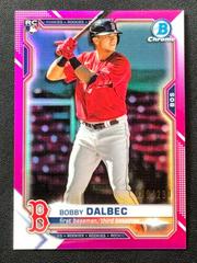 Bobby Dalbec [Fuchsia Refractor] #1 Baseball Cards 2021 Bowman Chrome Prices