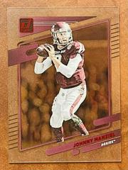 Johnny Manziel [Red] #13 Football Cards 2023 Panini Chronicles Draft Picks Clearly Donruss Prices